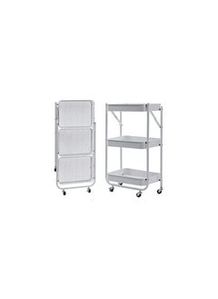 Spaceshoop Home Storage Cart for Bathroom Kitchen Stand with Wheel Multi Layer Storage Stand Daily Necessities  - Image 1