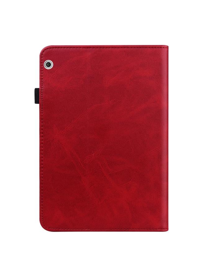 اس-توب جراب لجهاز هواوي ميديا باد T3 10، جلد مخطط منقوش بلون واحد - Image 3