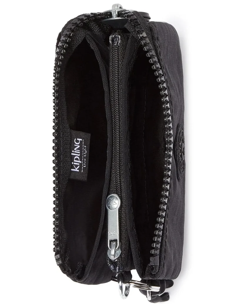 kipling Creativity Small Unisex Purse - Black Noir