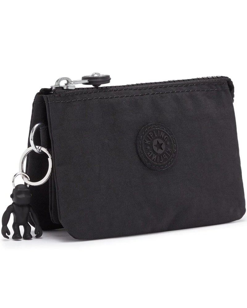 kipling Creativity Small Unisex Purse - Black Noir - Image 4