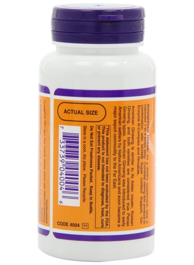now American Ginseng, 100 Capsules (Pack of 2) - Image 5