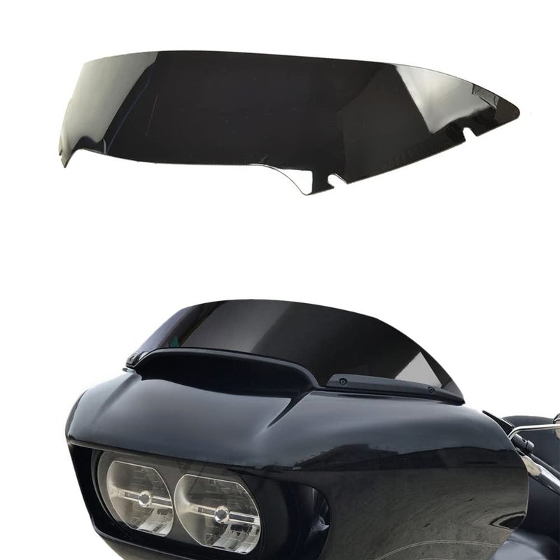 WYNMOTO Black 45 Windshield Windscreen Wind Splitter Compatible for 20152022 Harley Davidson Touring Road Glide FLTR 2016 2017 2018 2019 2020 2021 2022
