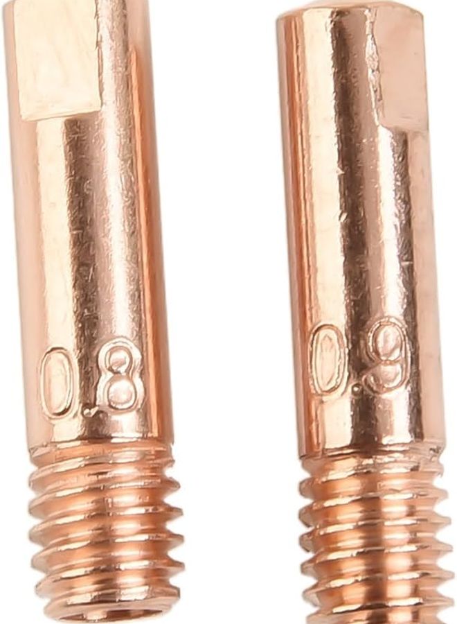 فوهة لحام MIG بدون غاز وطرف اتصال نحاسي مجموعة 21 قطعة مقاس 035 لحام سهل 125 أمبير - Image 1