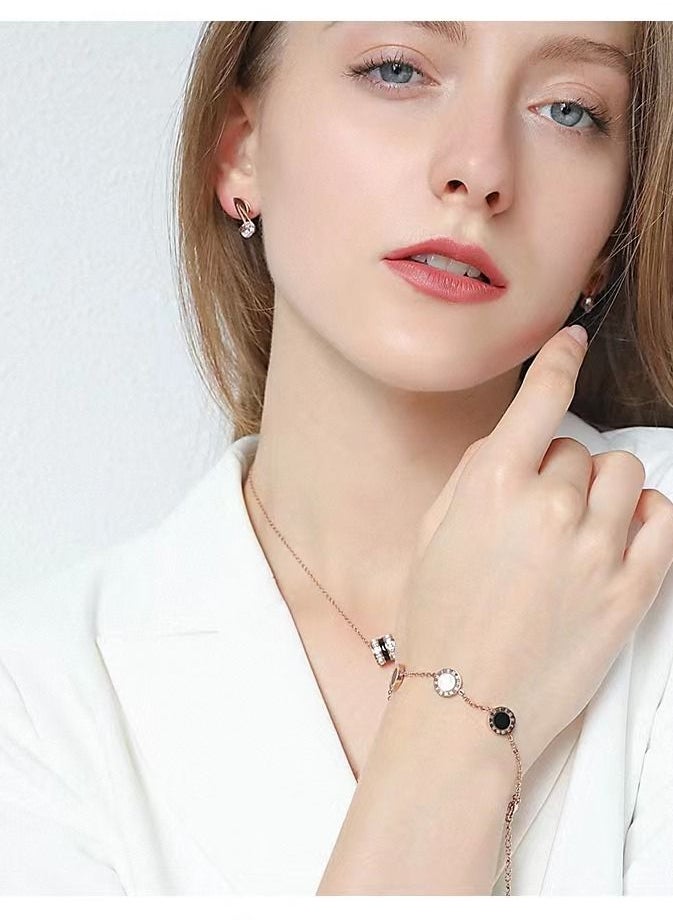 General 18K Gold Plated Stainless Steel Music Note Designer Earrings  - Image 4