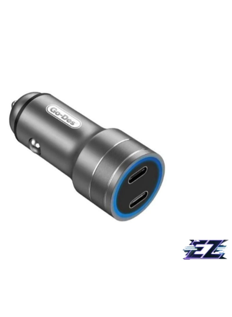 ELTRAZONE 40W PD Car Charger – Fast USB-C & USB-A Charging for iPhone, Android, and More - Image 3
