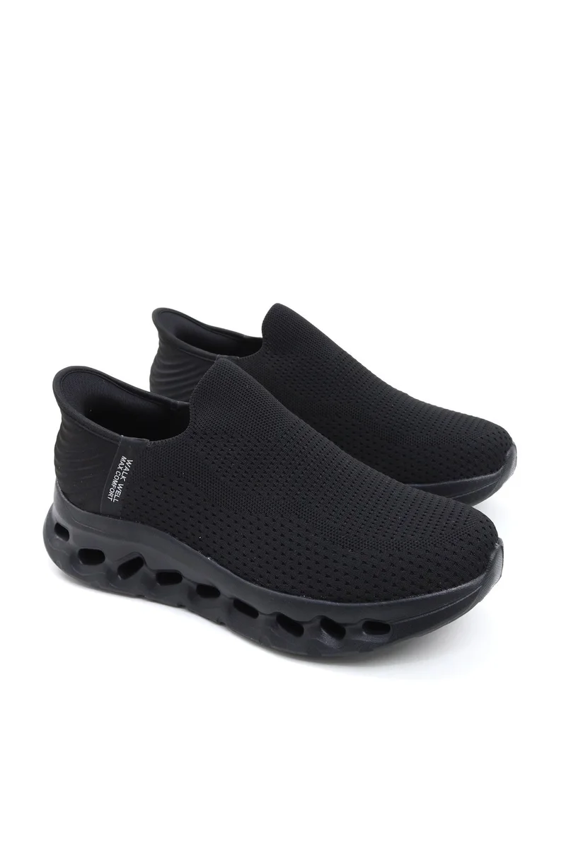 Walk Well Walk Well Men's Handsfree Slip-on Shoes - Black