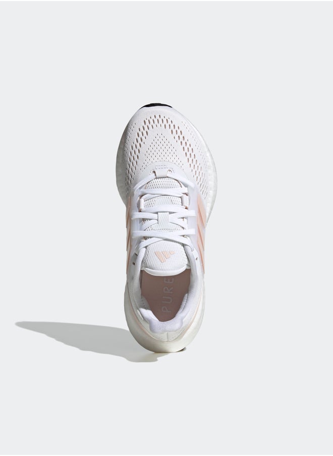 Adidas - حذاء الجري Pureboost 22 Running Boost Primeknit للأطفال - Image 1
