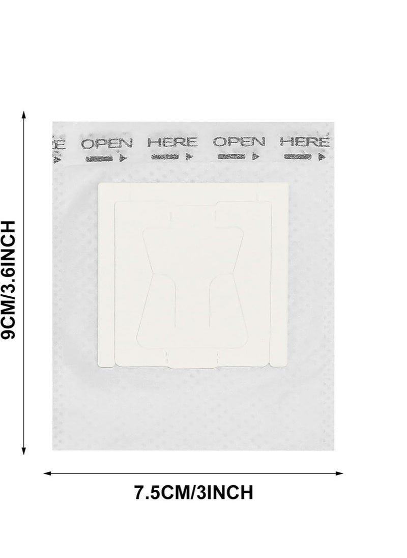 yIFeNG 50 Pcs Portable Coffee Filter Bag with Hanging Ear Design Disposable Drip Coffee Filter Paper Bag  - Image 2
