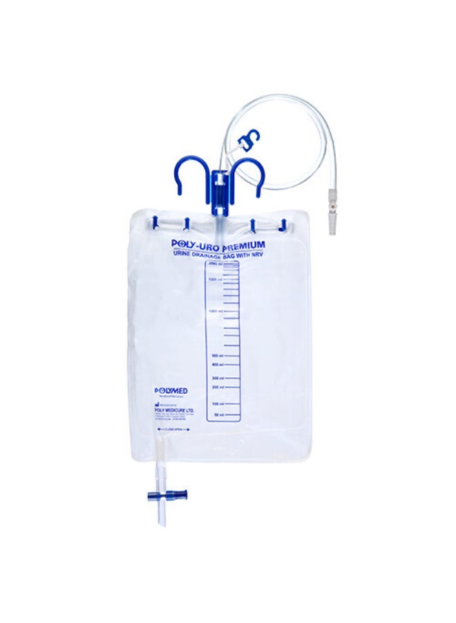 Polyuro Urine Collection Bag With Sampling Port, 2000Ml (Model 30102)