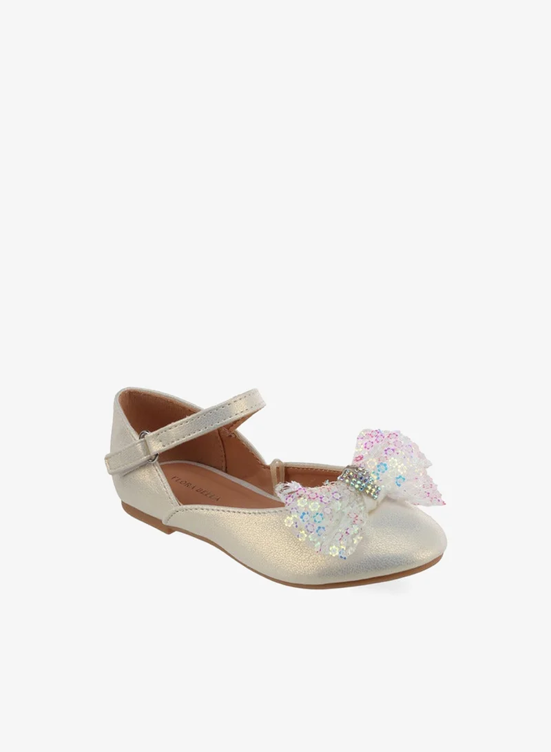 Flora Bella By Shoexpress Flora Bella Girls Hook & Loop Ballerina Shoes