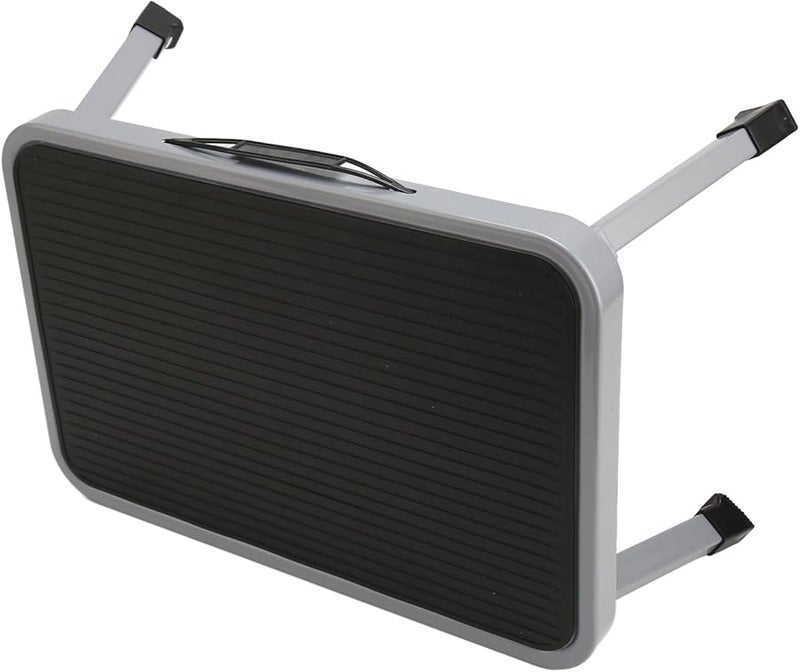 BRRNOO Alloy Folding Step Stool Heavy Duty Sturdy with Handle and Rubber Feet for Kids Adults - Image 3