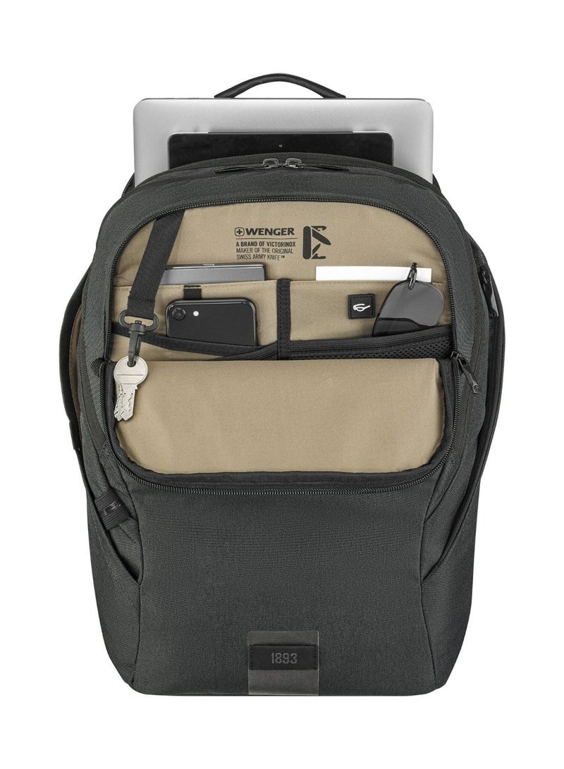 Wenger Mx Eco Light 16 inch Laptop Backpack with Tablet Pocket Charcoal - 612262 - Image 4