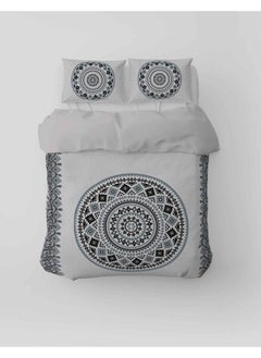 SHATTA 3 Piece Printed Comforter Set King Size 240x 220 cm -Multicolour  - Image 2