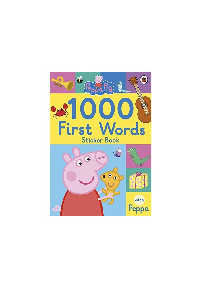 كتاب ملصقات 1000 كلمة أولى