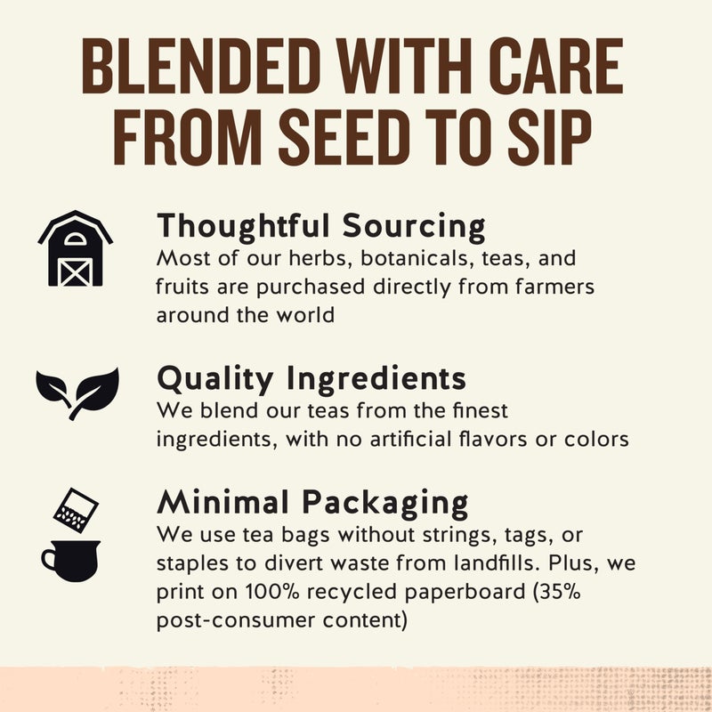 Celestial Seasonings Fruit Tea Sampler Herbal Tea Variety Pack, Caffeine Free, 18 Tea Bags Per Box - Image 4