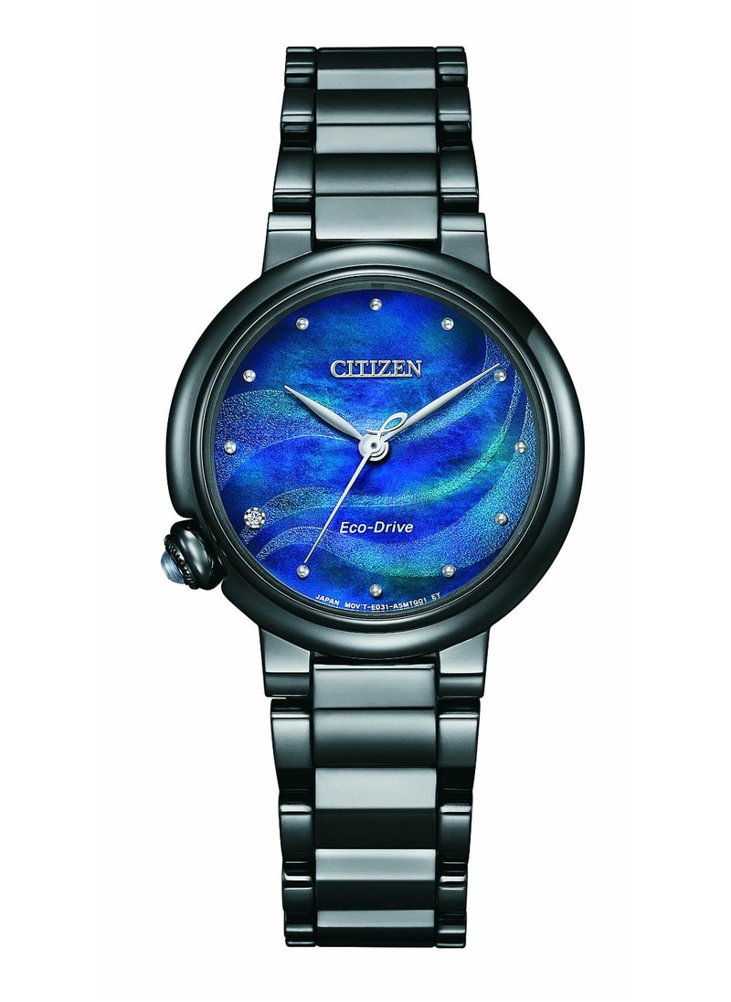 CITIZEN ساعة يد نسائية من إيكو درايف EM0915-86N  - Image 1