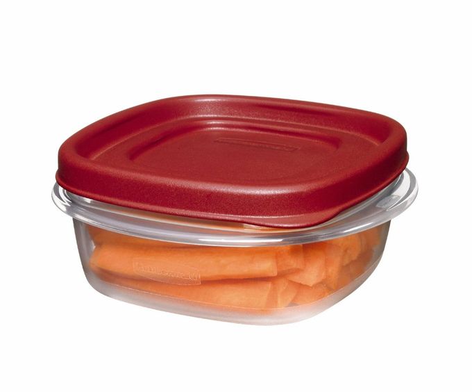 Rubbermaid Easy Find Lid Square 1-1/4-Cup Food Storage Container, 1 Count (Pack of 8) - Image 5