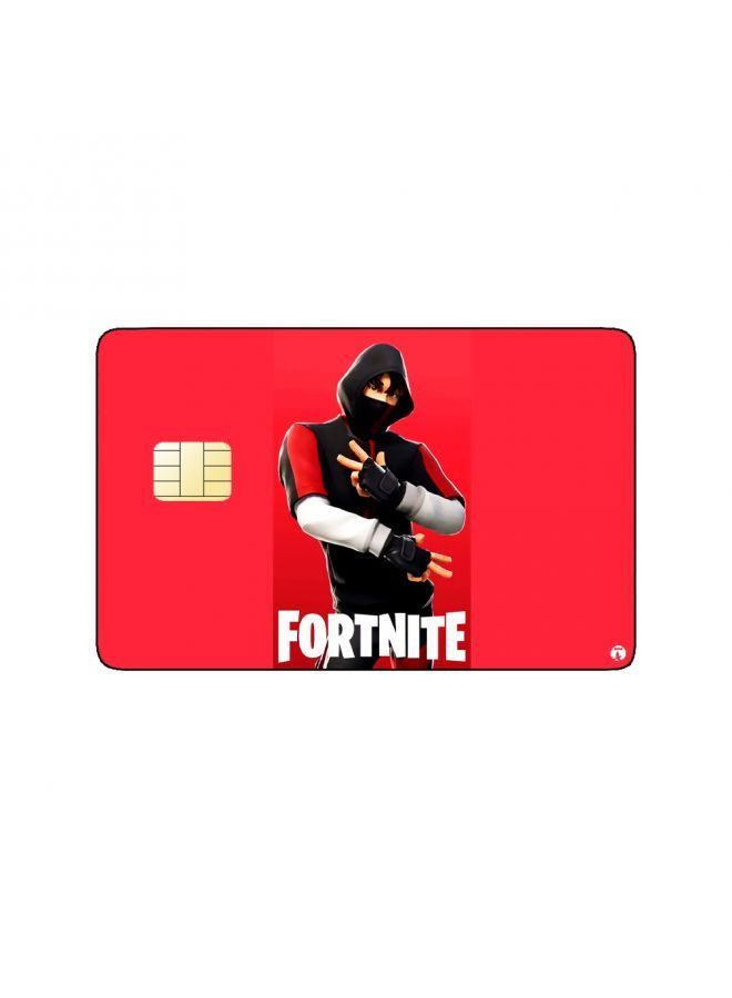 RKN PRINTED BANK CARD STICKER Fortnite Video Game - Image 2