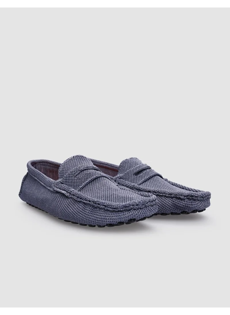 كاباني Knitwear Blue Men's Loafer