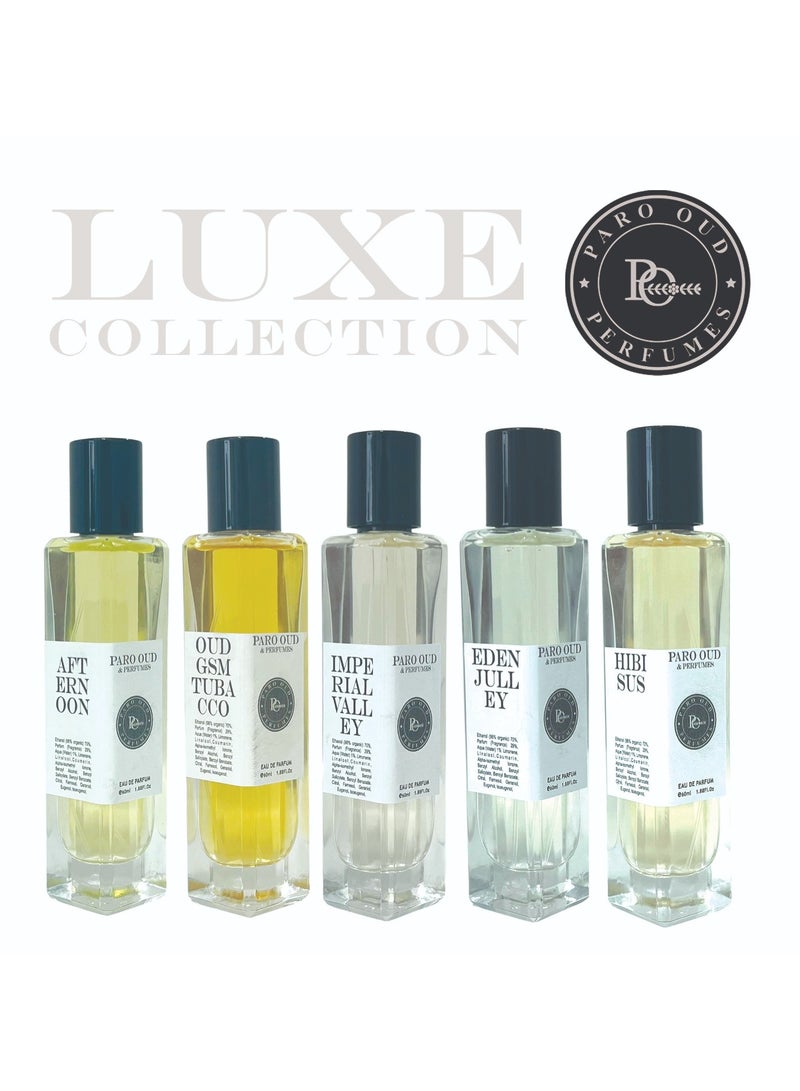PARO OUD دمج مثالي بين العطور الفرنسية والشرقية - مجموعة حصرية من 5 × 60 مل لك! تجربة جوهر الأناقة والفخامة! - Image 2