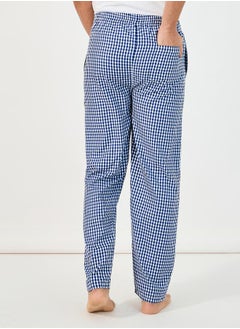 Styli Gingham Checked Woven Straight Pyjama  - Image 4
