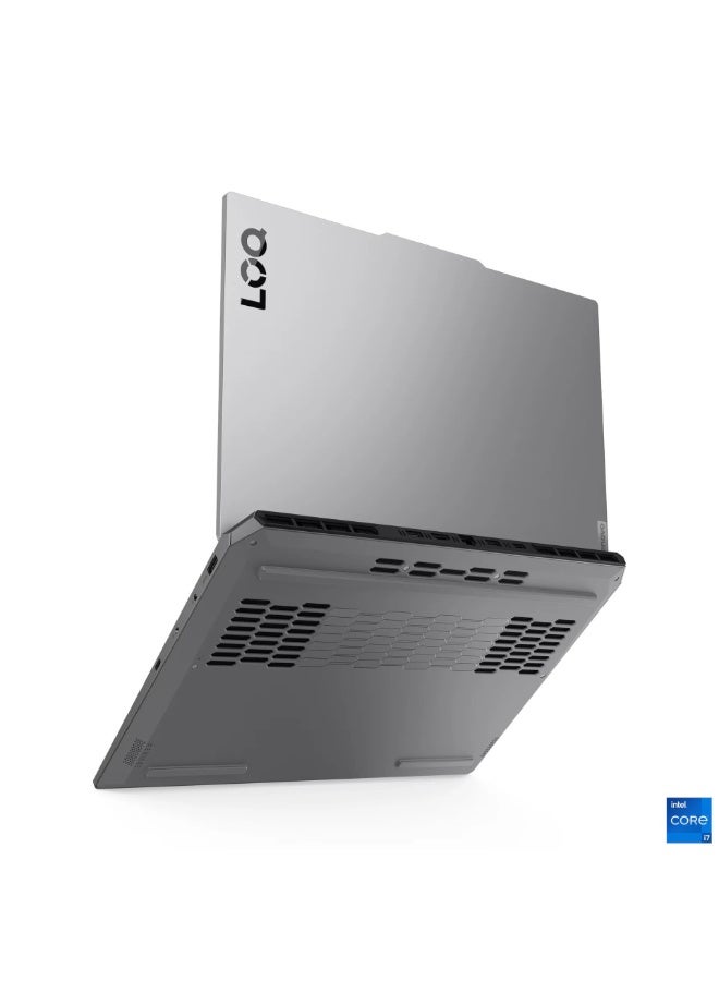 لينوفو لابتوب Lenovo LOQ 15IRX10، معالج Core i7-13645HX، ذاكرة عشوائية 16 جيجابايت DDR5-5600، تخزين 512 جيجابايت SSD M.2 NVMe، بطاقة رسوميات NVIDIA RTX 5060 (سعة 8 جيجابايت GDDR7، سرعة 2497 ميجاهرتز)، نظام تشغيل DOS 83JE01ATED - Image 3