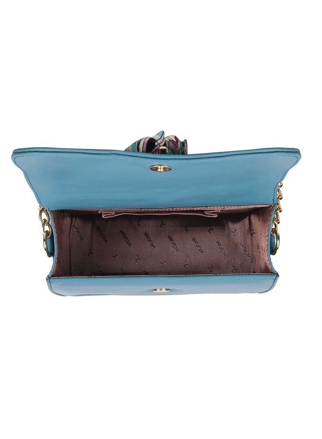 Mochi Women's Evening Bag Blue, (230-7378) - Image 2