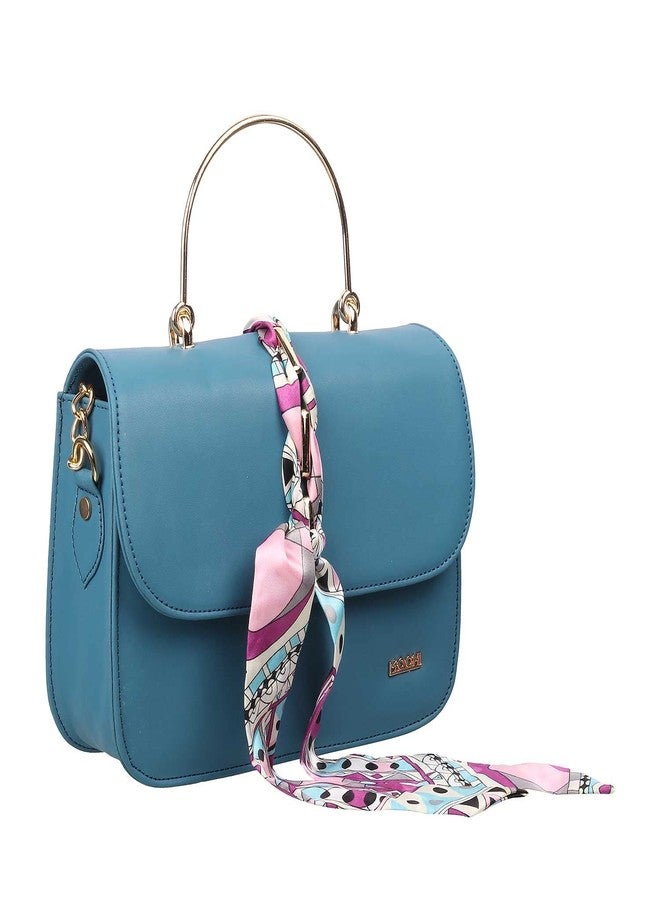 Mochi Women's Evening Bag Blue, (230-7378) - Image 5