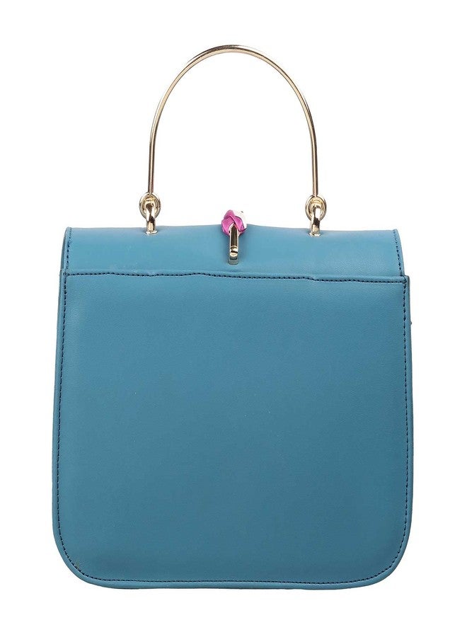 Mochi Women's Evening Bag Blue, (230-7378) - Image 3