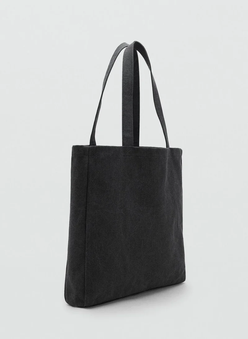 مانجو مان Cotton tote bag