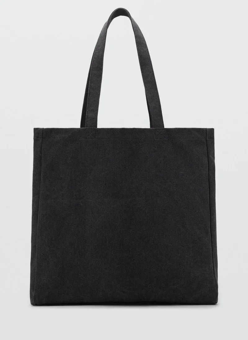 مانجو مان Cotton tote bag