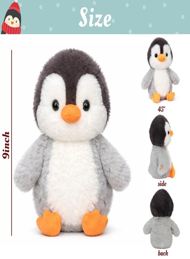 Easfan Penguin Talking Singing Stuffed Animal with Swaying Flapping Wings Interactive Plush Toy Funny Toy for Kids Toddlers Christmas Der Gifts,9'' - Image 2