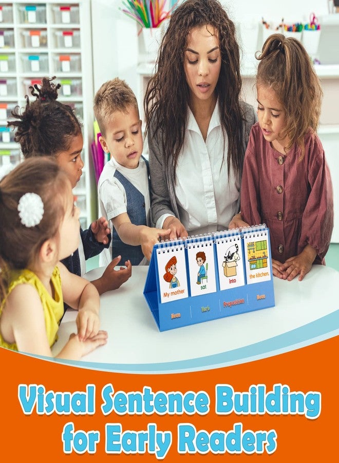 Aizweb Sentence Building for Kids,Speech Therapy Learn to Read for Preschool Kindergarten 1st 2nd Grade Classroom Must Haves,Phonics Reading Learning Games,Special Education for Homeschool Supplies - Image 3