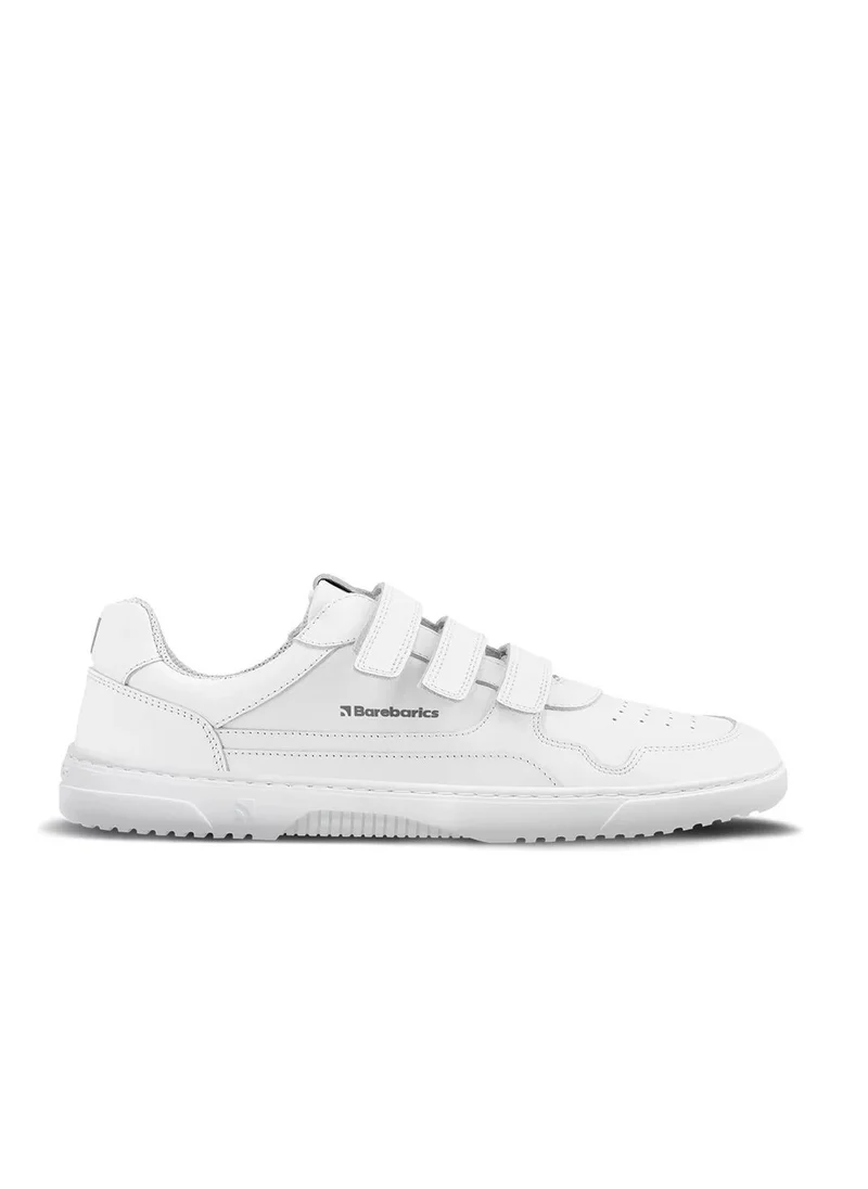 Barebarics Zing Velcro - All White - Leather