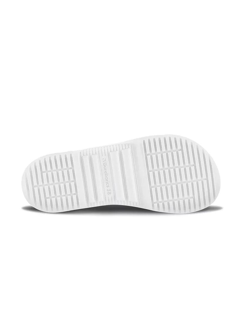 Barebarics Zing Velcro - All White - Leather