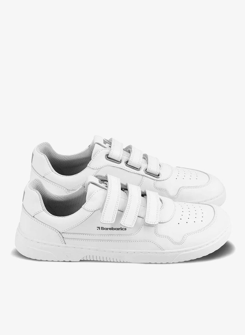 Barebarics Zing Velcro - All White - Leather - Image 3