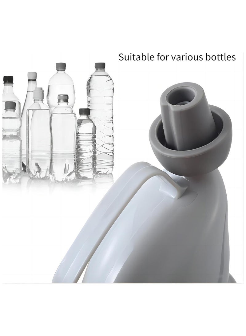 KASTWAVE Portable Unisex Emergency Urination Device - 2 Pcs Travel-Friendly Pee Bottle with Tube and Handle. Ideal Urinal Funnel for Men and Women, Perfect for Outdoor Adventures and Camping  - Image 5