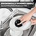BEAUTAIL Silicone Sponge BEAUTAIL NonScratch Scrub Sponges for Washing Dishes Kitchen Fruit Vegetable Cleaning Brush Long Lasting and Reusable Dishwashing Scrubber Suction Up Hang Designed 1 Pack Black - Image 4
