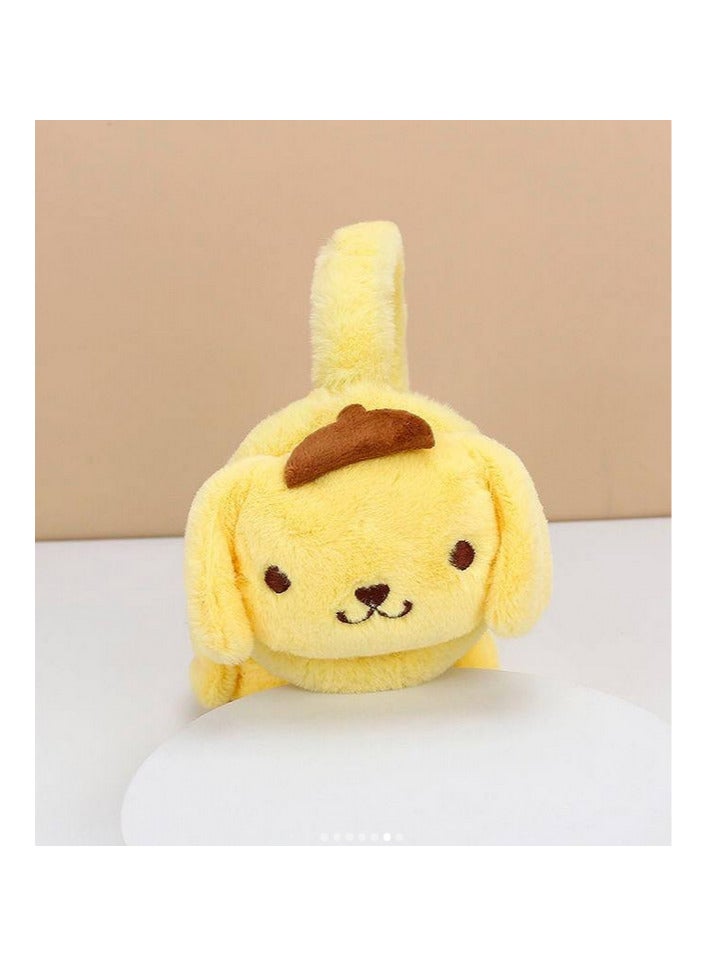 A warm and luxurious earmuff, foldable and made of fur, perfect for women and children in cold weather!