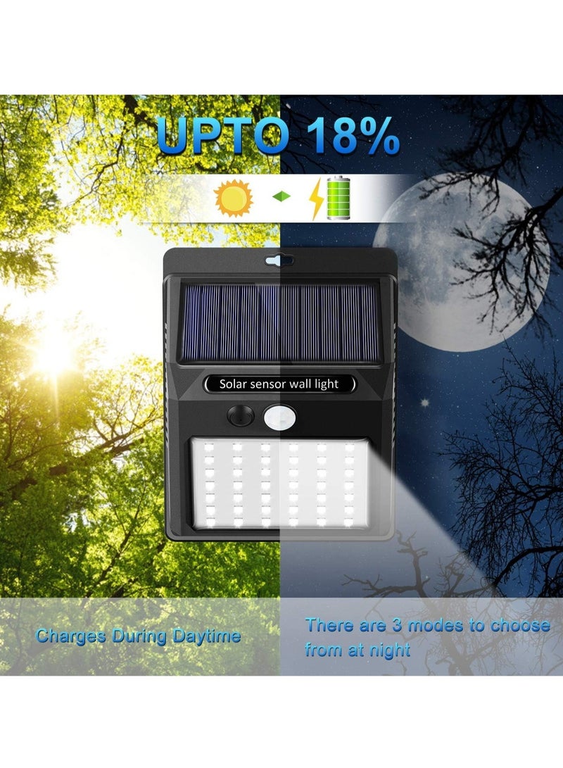 ELTRAZONE Wireless IP 65 Waterproof 42 LED Solar Lights - Pack of 10/3 Working Mode - Image 5