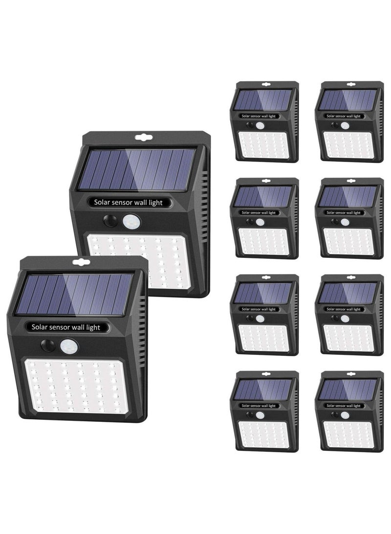 ELTRAZONE Wireless IP 65 Waterproof 42 LED Solar Lights - Pack of 10/3 Working Mode - Image 1