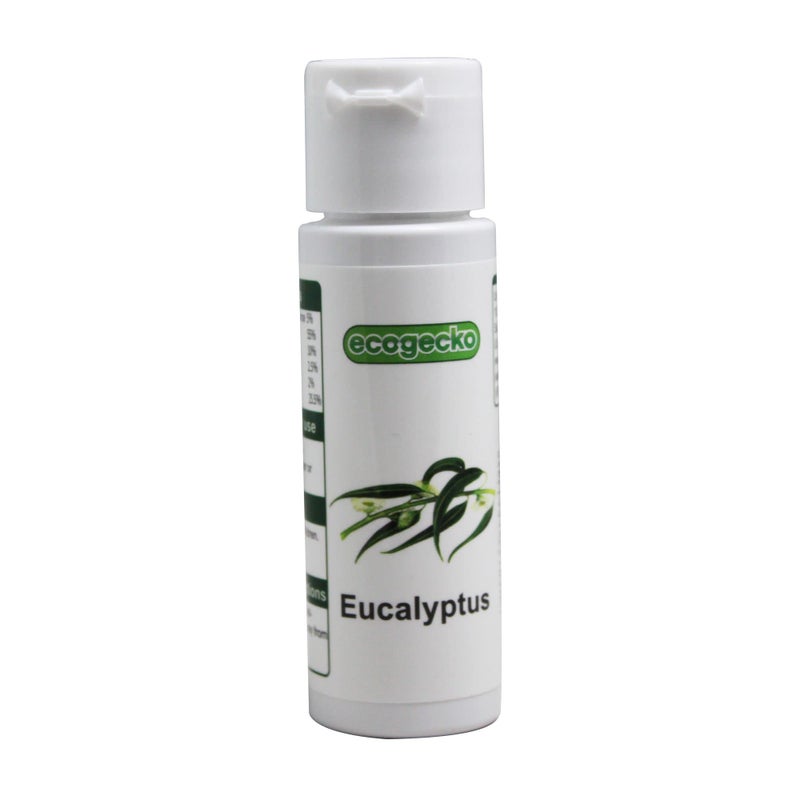 Ecogecko Fragrant Aroma Oil to use with EcoGecko Air Revitalizers and Aroma Oil Diffusers  30ML  12 Scents available  30ML  Eucalyptus