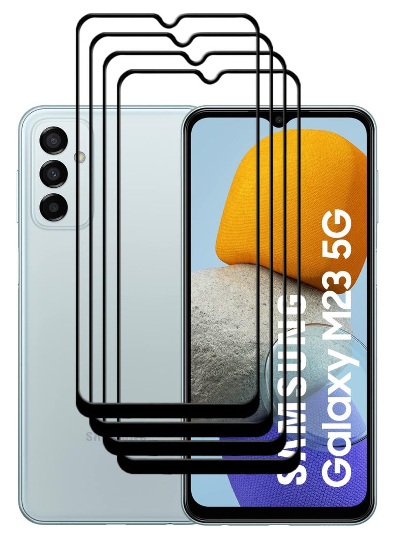 أكاليكس 4 قطع، حماية شاشة، لهاتف سامسونج جالاكسي M23، جودة ممتازة. - Image 1