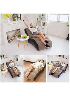 Folding Waterproof Air Furniture, Inflatable Sofa Set, Lazy Sofa, Chaise Lounges, Travel Camping Chair for with Ottoman Footrest, Air Pump and Handrails for Home, Office, Outdoor - pzsku/Z45DFDC830F9C5971CF21Z/45/_/1703834586/16edd6f3-0468-4b70-adfc-8b79c6c95bd9