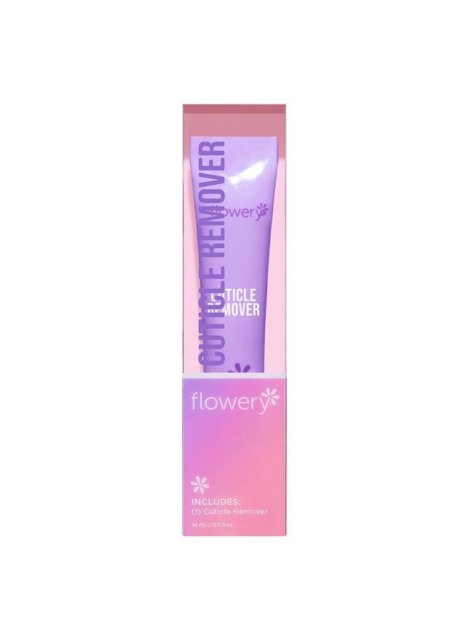 Flowery Cuticle Remover 2In1 Treatment Softens And Removes Dead Skin Cells 0.5 Ounce 1Pack - Image 1
