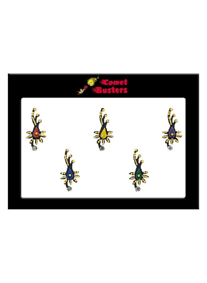 Comet Busters Beautiful Multicolor Designer Bindi (BIN1560) - Image 3