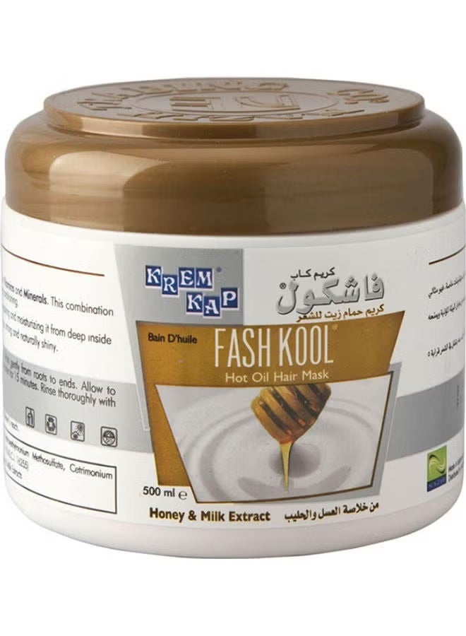 Hair Mask With Honey Milk Extract Multicolour 500ml