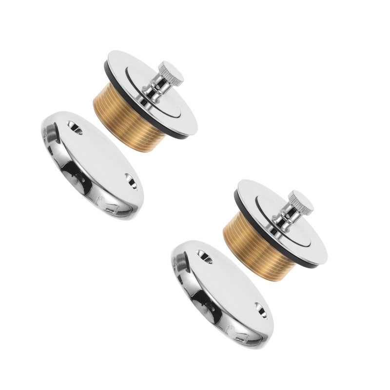 2 Sets Bathtub Drain Assembly Kit With Strainer And Drain Replacement Kit For Tub Drain And Overflow - Image 1