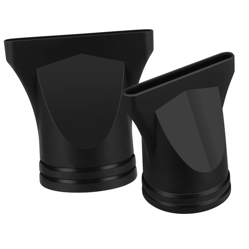 Healeved 2PCS Hair Dryer Concentrator Hair Dryer Nozzle Attachment Blow Dryer Attachments Hair Dryer Attachments for Blow Dryer Hair Diffuser Attachment Nozzles Blow Universal Diffuser Hair Dryer Attachment - Image 1
