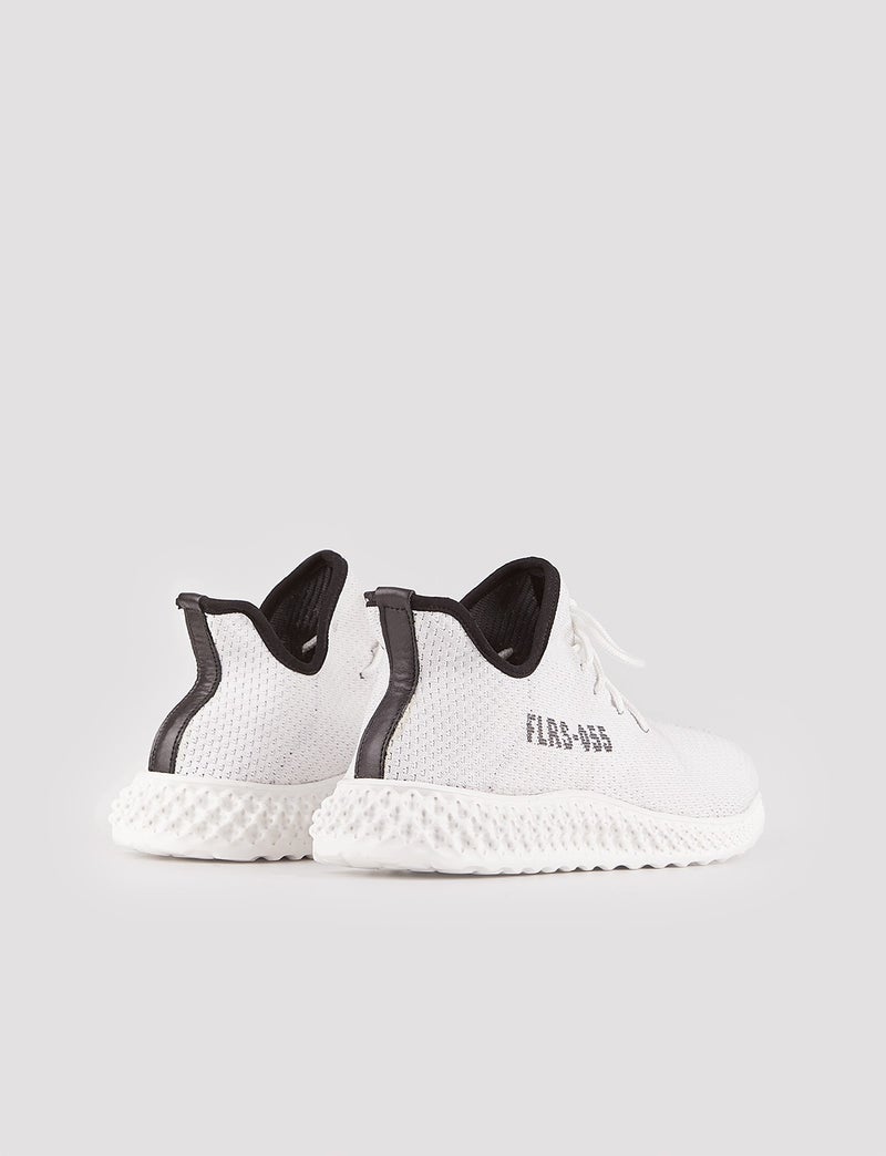 Cabani Special Design Lupercus Knitwear Men's Sneaker Shoes 329B1438 White  - Image 3